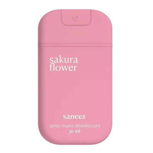 Saneez Spray mains désinfectant Sakura Flower (30 ml)