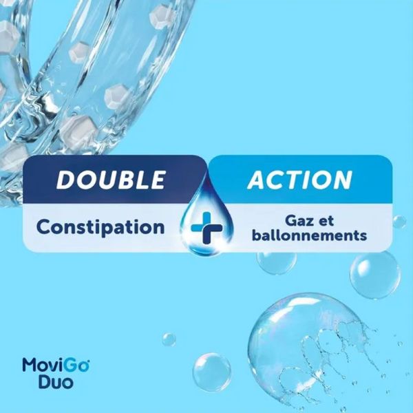 Norgine MoviGo Duo gaz et constipation (x10)
