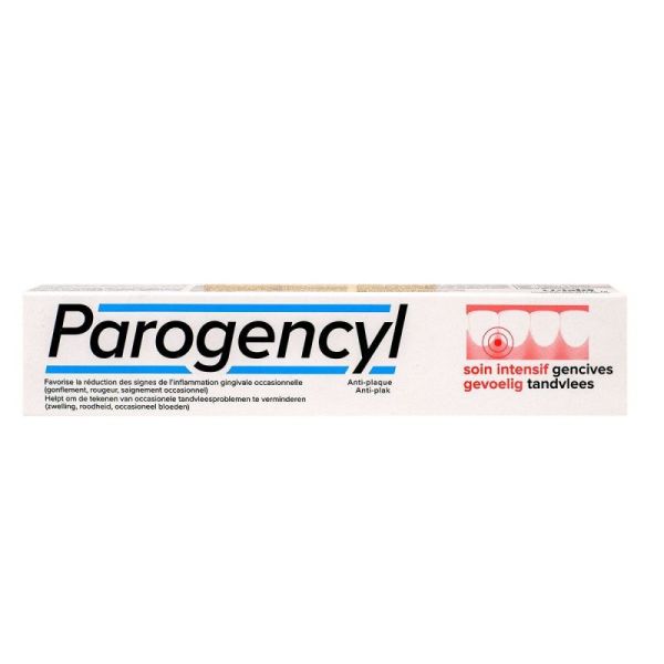 Parogencyl Dentifrice Soin Intensif Gencives 75Ml