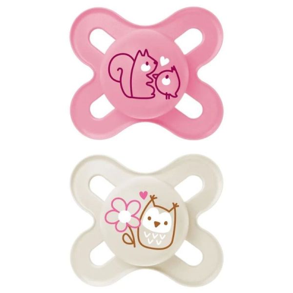 Mam Sucette Silicone Original Naissance 0-2 mois (lot de 2, référence n°10)