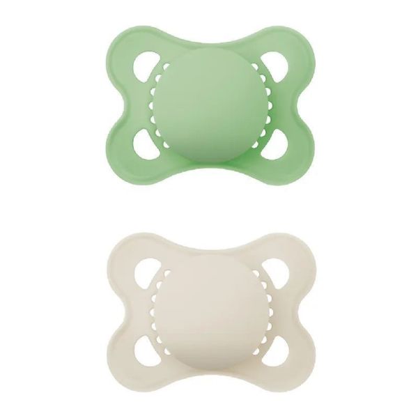 MAM Sucette Silicone Original 2-6 mois Tendance (lot de 2, référence 66)