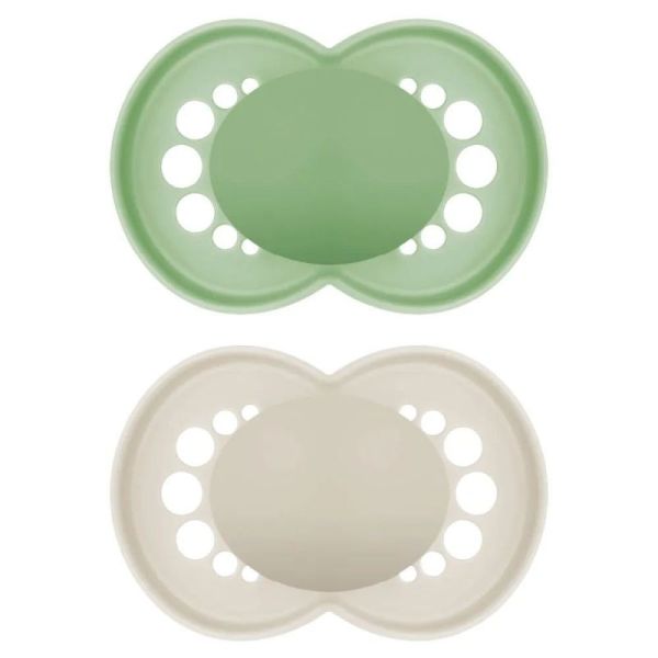 MAM Sucette Silicone Original 18+ Mois Tendance (Lot de 2, référence 68)
