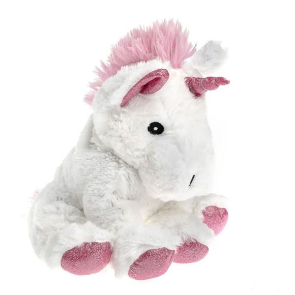 Pelucho Bouillotte sèche peluche Licorne aux grains de blé et fleurs de lavande