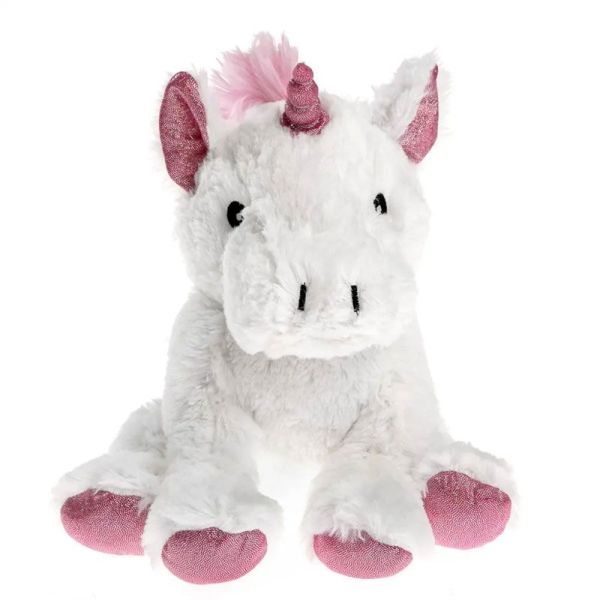 Pelucho Bouillotte sèche peluche Licorne aux grains de blé et fleurs de lavande