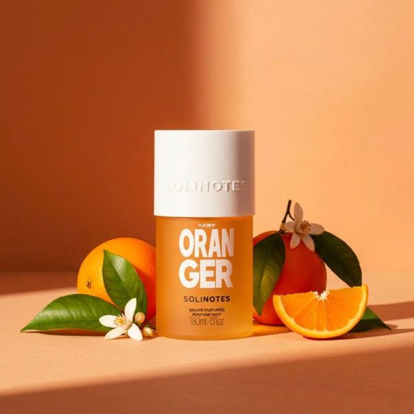 Solinotes Brume Parfumée Fleur d'Oranger, apaisant (180 ml)