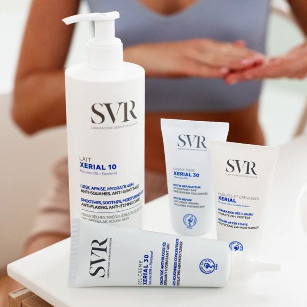 SVR Gel-Crème Xerial 30 concentré anti-rugosité exfoliant hydratant 48h (75 ml)