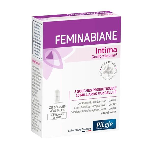 PiLeJe Feminabiane Intima confort intime (2 x 20 gélules)