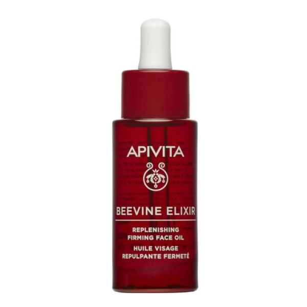 Apivita Beevine Elixir Huile Visage Repulpante Fermeté raffermit, régénère & rajeunit (30 ml)