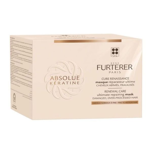 Furterer Absolue Kératine masque réparateur ultime cheveux abimés, fragilisés (200 ml)