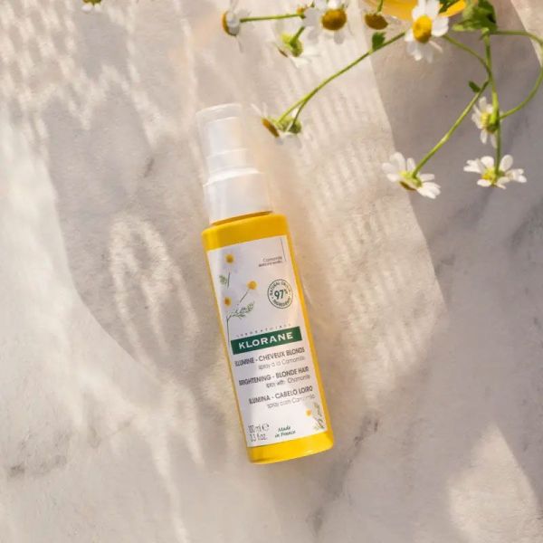 Spray illuminant à la Camomille Bio - cheveux blonds (100 ml)