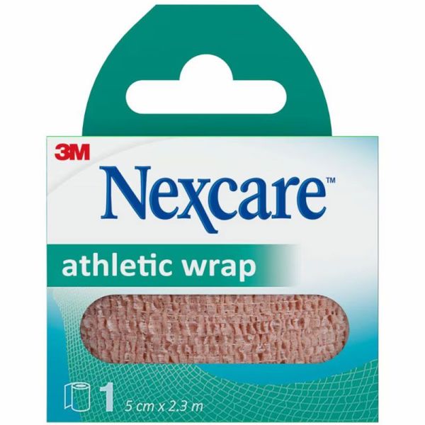 3M Nexcare Bande de contention adhésive beige 5 cm x 2,3 m (x1)