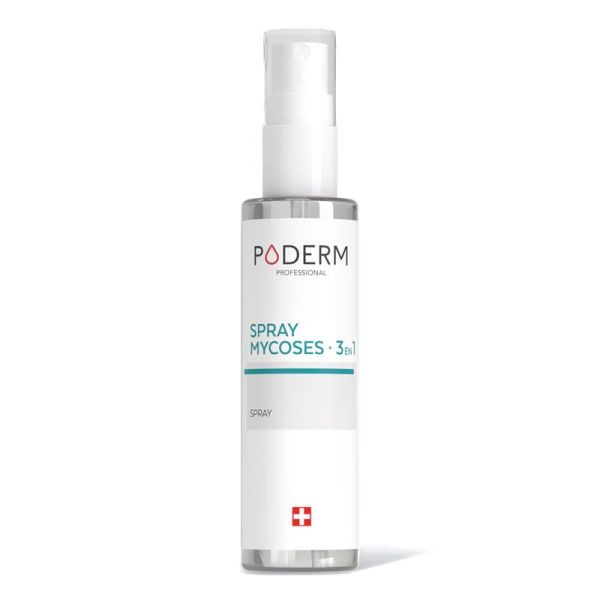 Poderm Spray Mycoses du pied 3-en-1 (50 ml)