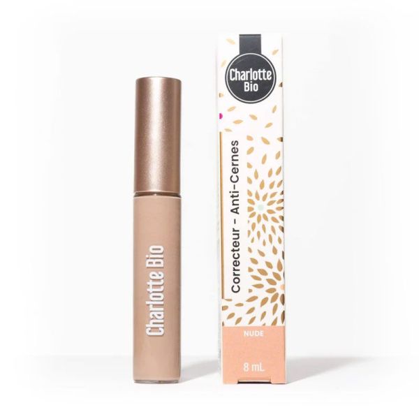 Charlotte Bio Correcteur Anti-Cernes Bio teinte Nude (8 ml)