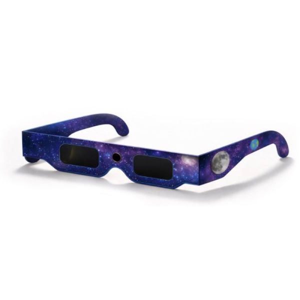 Euroforce Lunettes Spéciales Eclipse Solaire, couleur violette (1 paire)