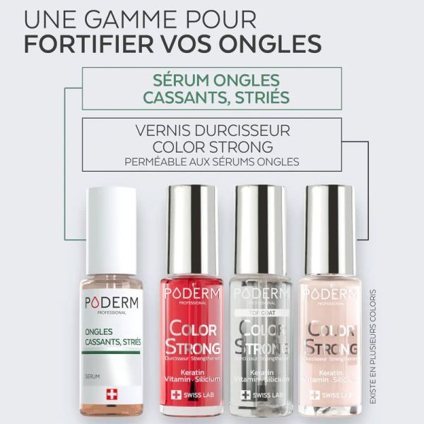 Poderm Professionnal Top Coat vernis durcisseur (8 ml)