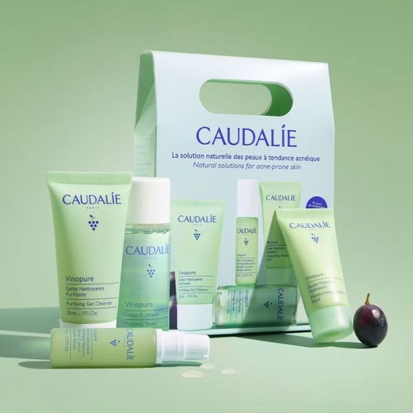 Caudalie Vinopure Starter Kit 2025 : la solution naturelle des peaux à tendance acnéique