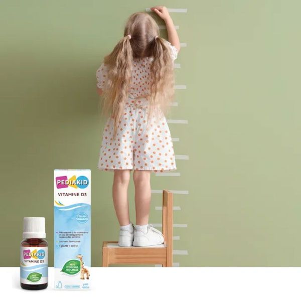 Pediakid Vitamine D3 Gouttes Buvables 20Ml