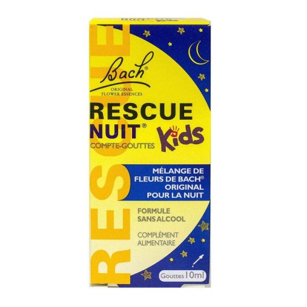 Fleurs de Bach Rescue Nuit Kids Gouttes 10Ml