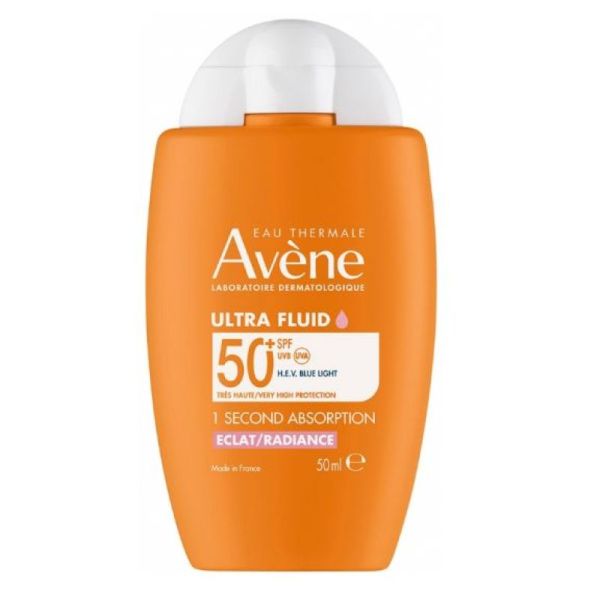 Avène Solaire Ultra Fluid Eclat/Radiance Protection solaire SPF 50+ (50 ml)