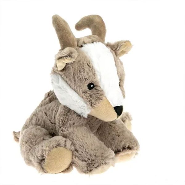 Pelucho Bouillotte sèche peluche Chamois aux grains de blé et fleurs de lavande
