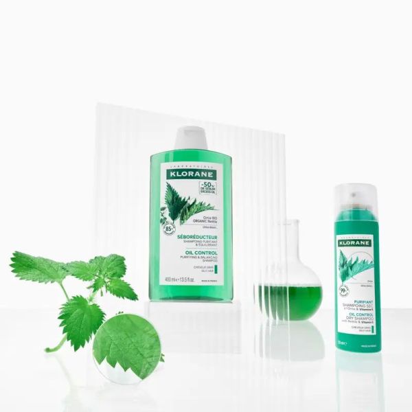 Klorane Shampoing Séboréducteur à l'Ortie bio (400 ml)