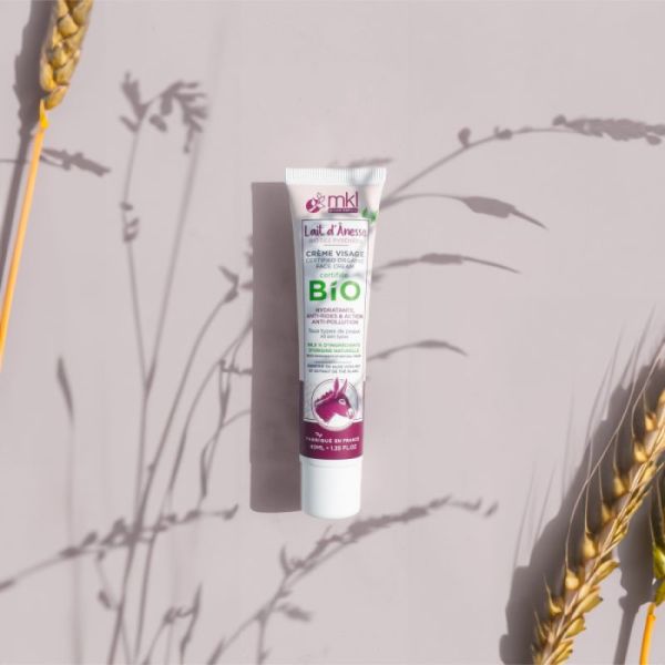 MKL Green Nature Crème visage bio au lait d'ânesse des Pyrénées (40 ml)