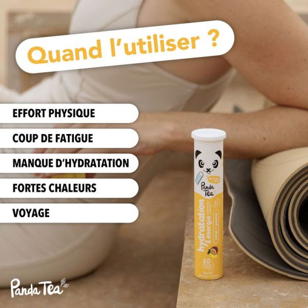 Panda Tea Hydratation & Energie Citron-Passion (x20)