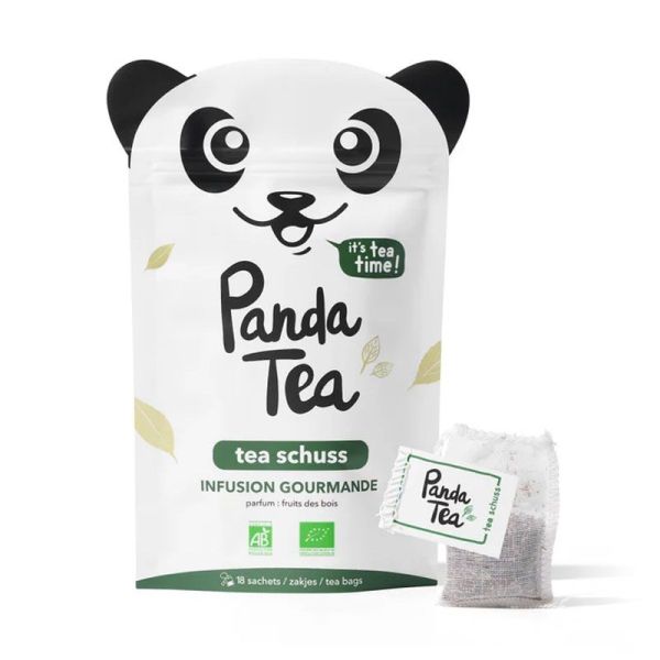 Panda Tea Teaschuss infusion gourmande bio parfum fruit des bois (18 sachets)