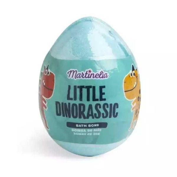 Martinelia Bombe de Bain Petit Dino avec figurine dès 3 ans (100g)