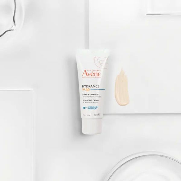 Avène Hydrance SPF 30 Crème hydratante 48h tous types de peaux sensibles (40 ml)