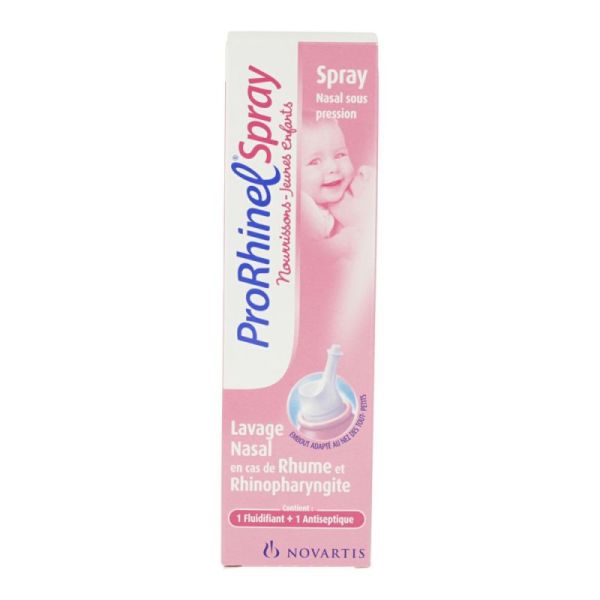 Prorhinel Spray Nasal Eau de mer Nourrissons Jeunes Enfants 100ml