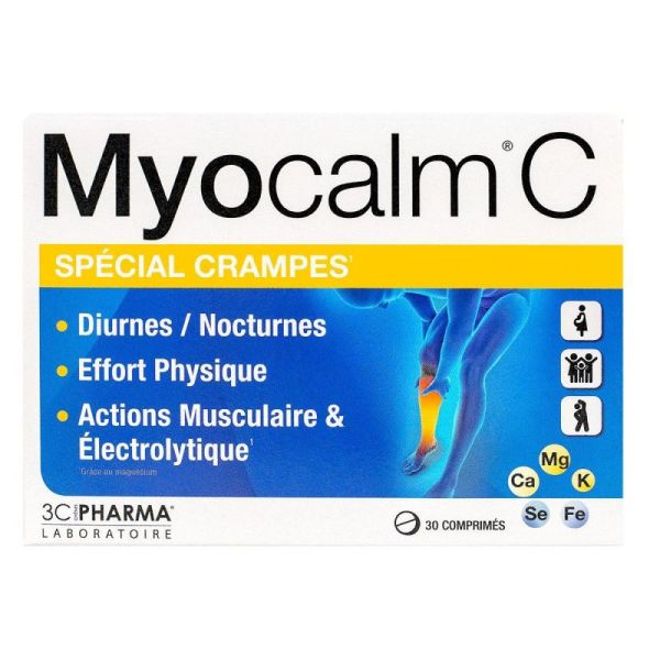 3CPHARMA Myocalm C Crampes