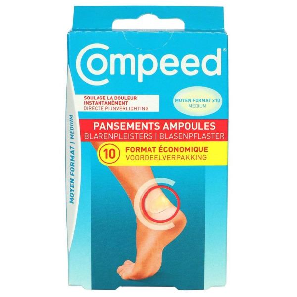 Compeed Pansements Ampoules Assortiment x10