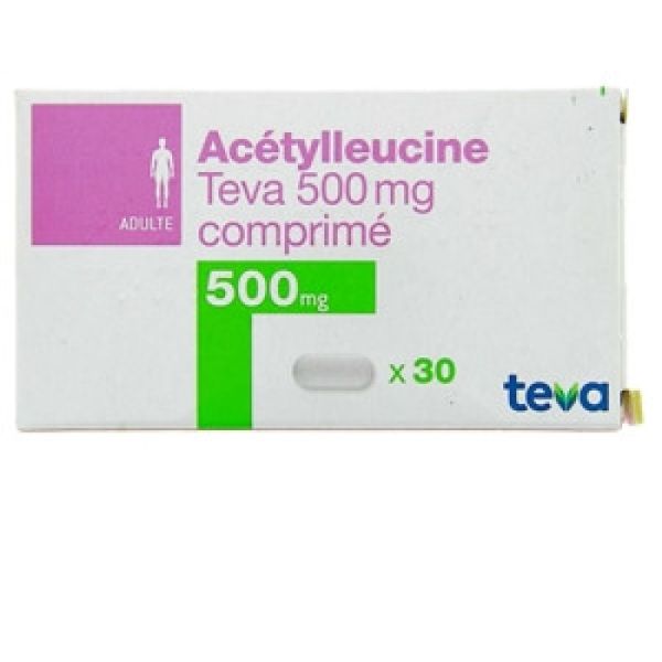 Acetylleucine Teva 500Mg Cpr30