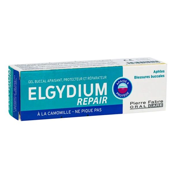 Elgydium Repair Gel Buccal apaisant, protecteur et réparateur (15 ml)