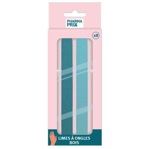 Pharmaprix Lime à ongles en bois (x8)