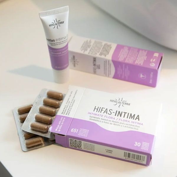Hifas da Terra Hifas-Intima Oral Prébiotiques et probiotiques vaginaux (30 gélules)