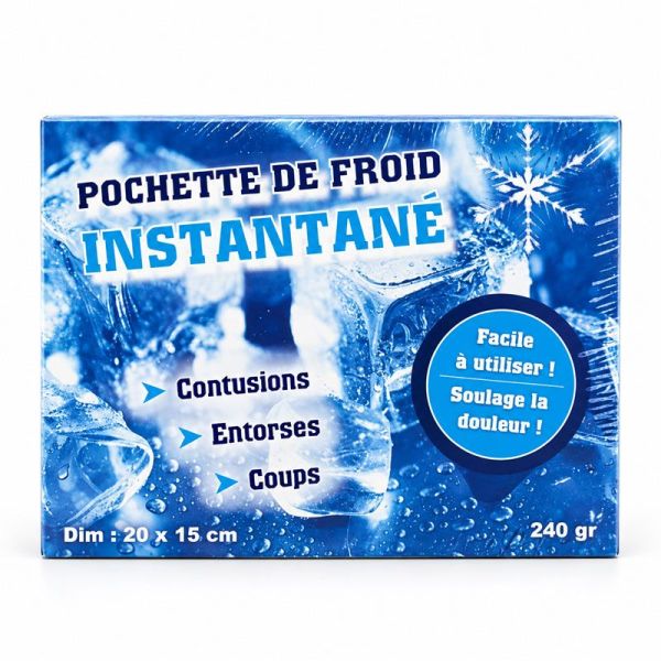 Pochette De Froid Instantané 20 x 15 cm (x1)