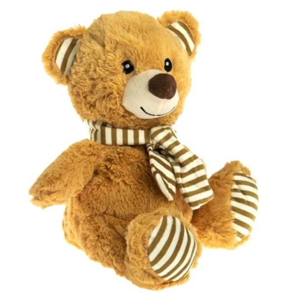 Pelucho Bouillotte sèche peluche Ourson Crème aux grains de blé et fleurs de lavande