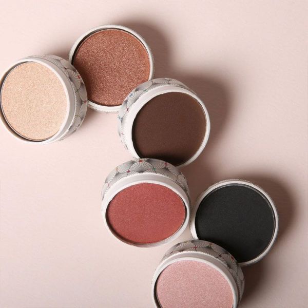 Charlotte Bio Fard à Paupières Bio Monochrome teinte Deep Pink (4 g)