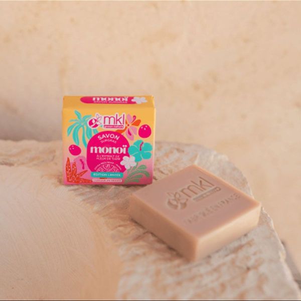 Savon de Marseille Surgras au Monoï de Tahiti - Edition limitée (100 g)