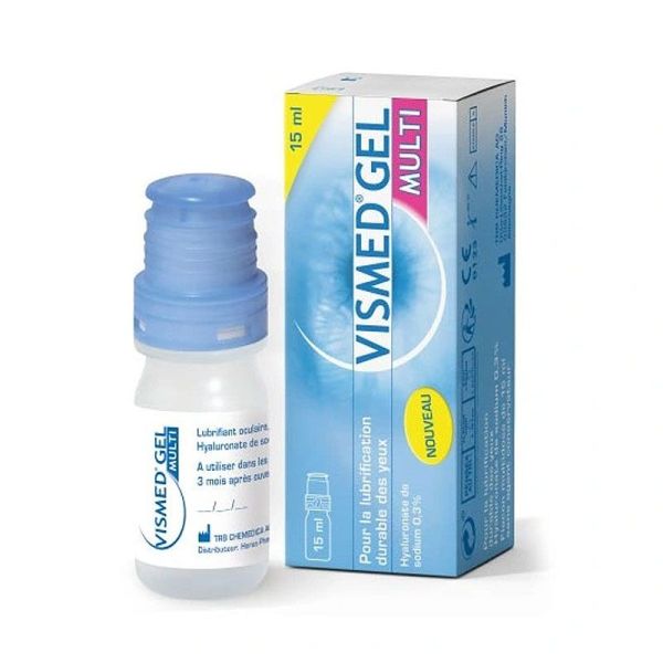 Vismed Multi gel lubrifiant oculaire hyaluronate de sodium 0,3% (15 ml)