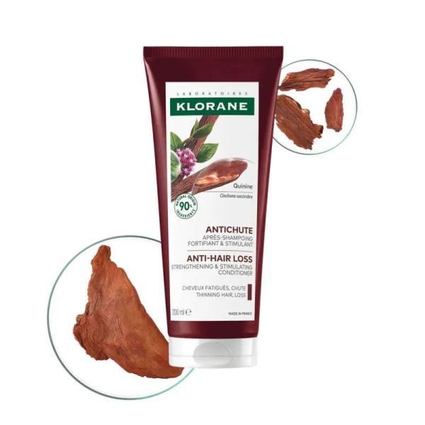 Klorane Antichute Après-shampoing fortifiant et stimulant à la Quinine (200 ml)