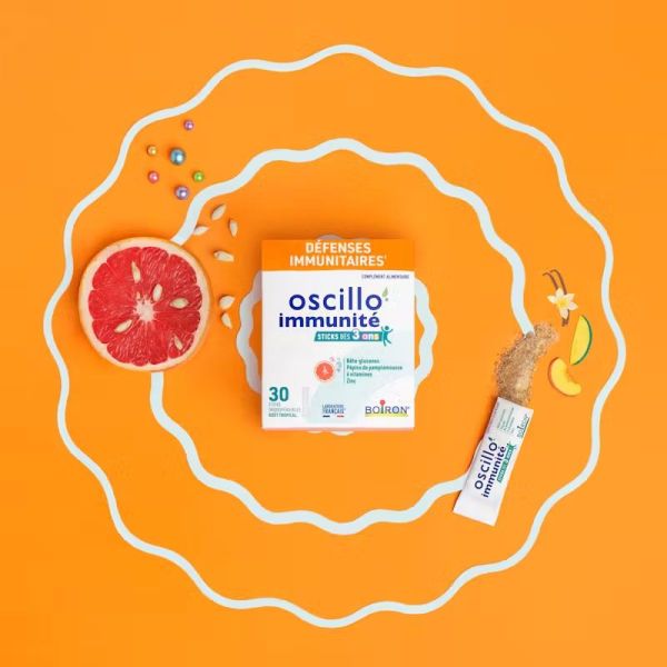 Oscillo' Immunité Enfants dès 3 ans  défenses immunitaires (30 sticks)