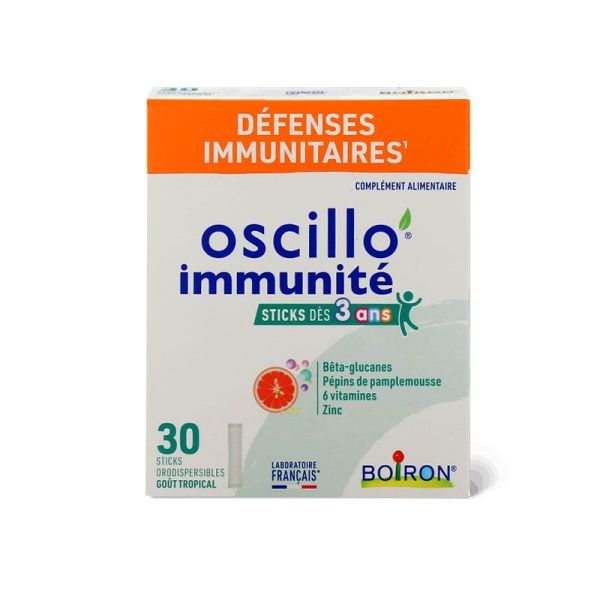 Oscillo' Immunité Enfants dès 3 ans  défenses immunitaires (30 sticks)