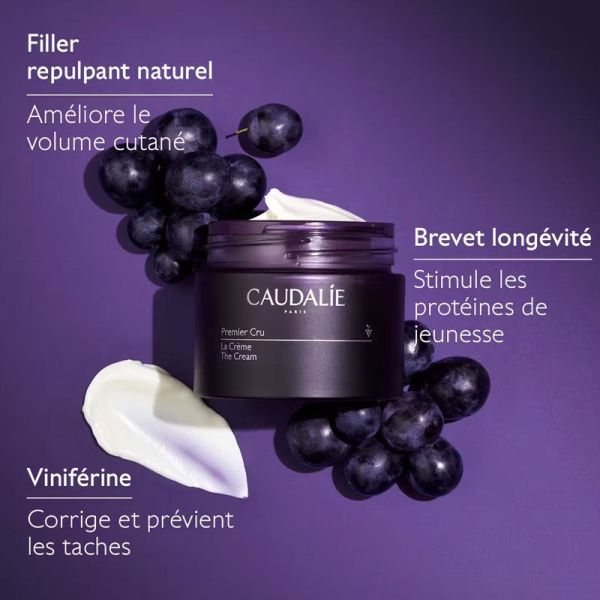 Caudalie Premier Cru recharge pour La Crème anti-âge (50 ml)