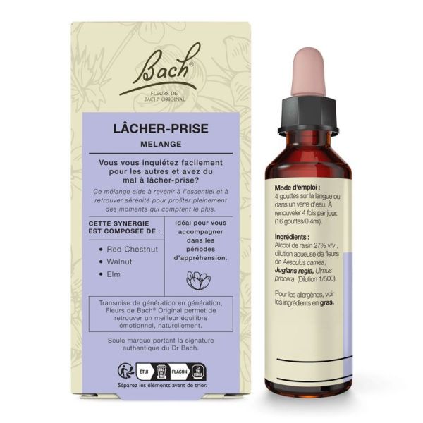 Fleurs De Bach Original Mélange Expert Lâcher-Prise (20 ml)