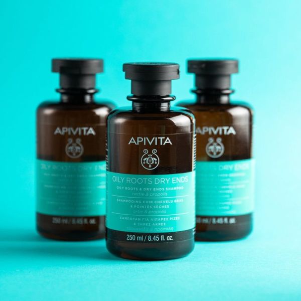 OILY ROOTS DRY ENDS Shampoing pour Racines Grasses et Pointes Sèches