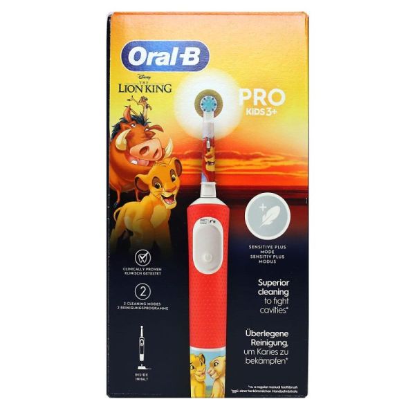 Oral-B Pro Kids 3+ Brosse à dents électrique Le Roi Lion (x1)