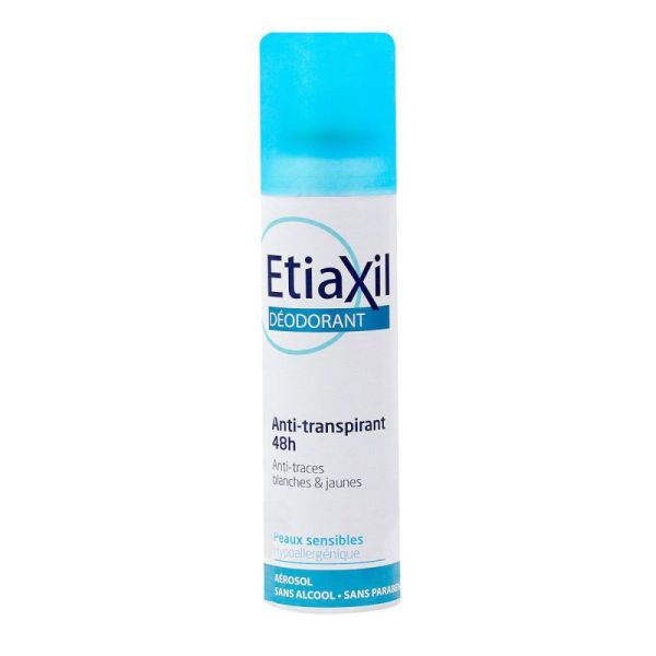 Etiaxil Antitranspirant Déodorant 48H Aérosol 150Ml
